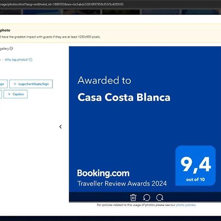 Balcon del MarCasa Costa Blanca别墅 外观 照片